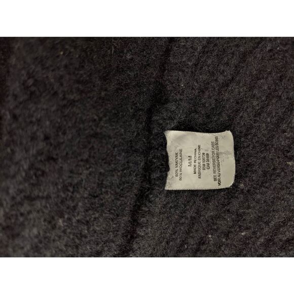 Vince Dark Gray Open-Front Cardigan - Picture 5 of 9